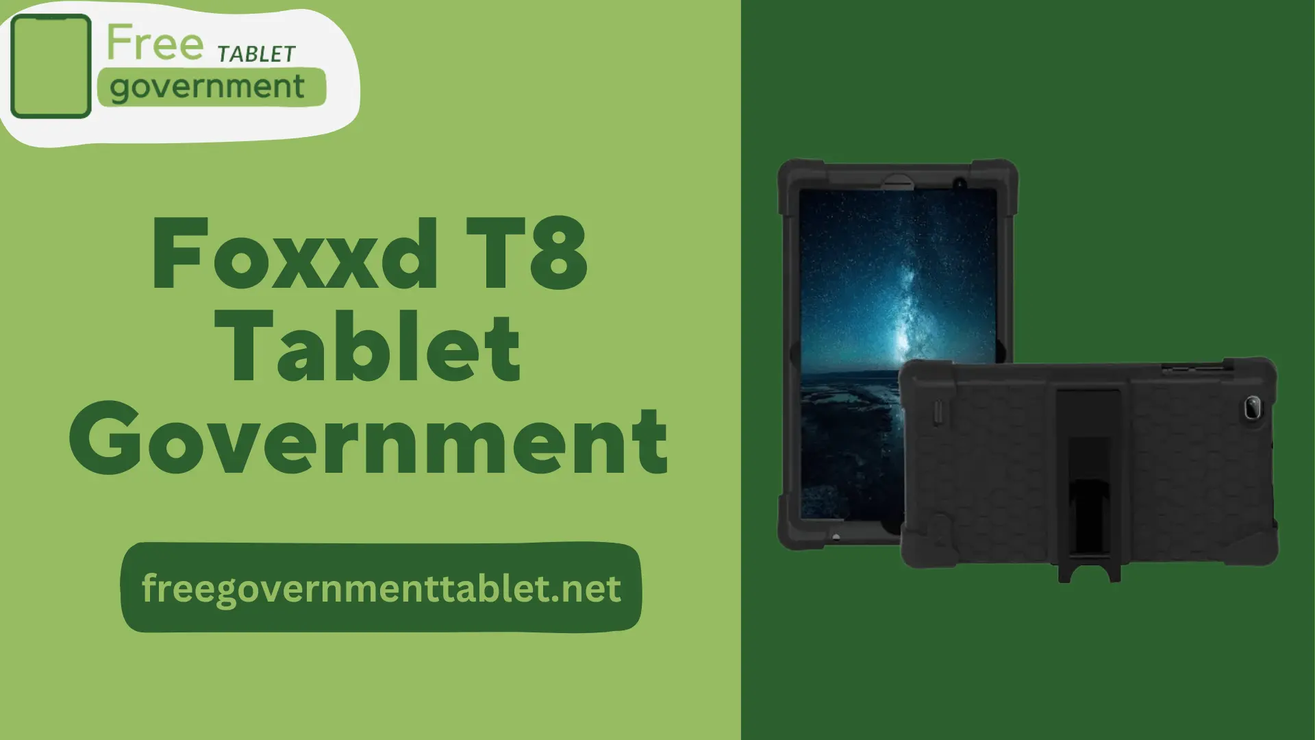 Foxxd T8 Tablet Government