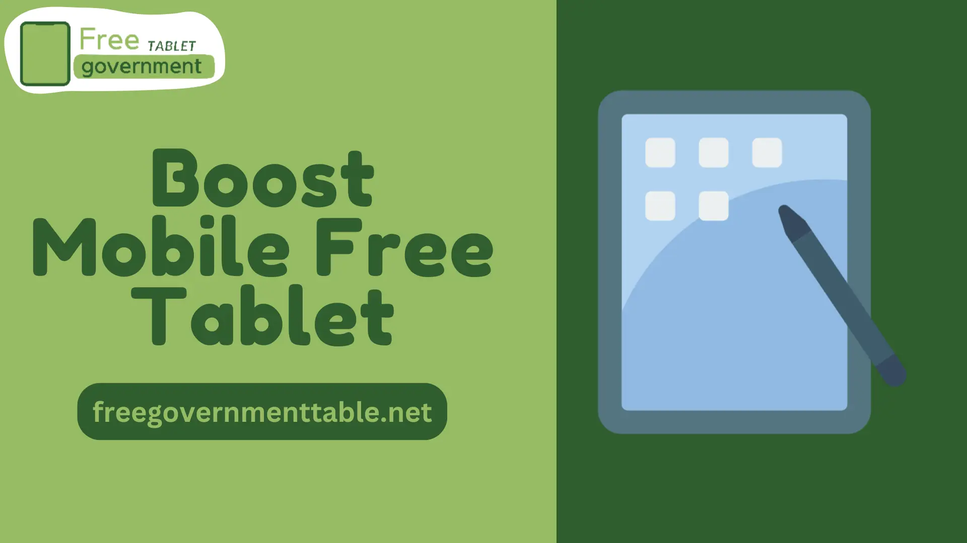 Boost Mobile Free Tablet