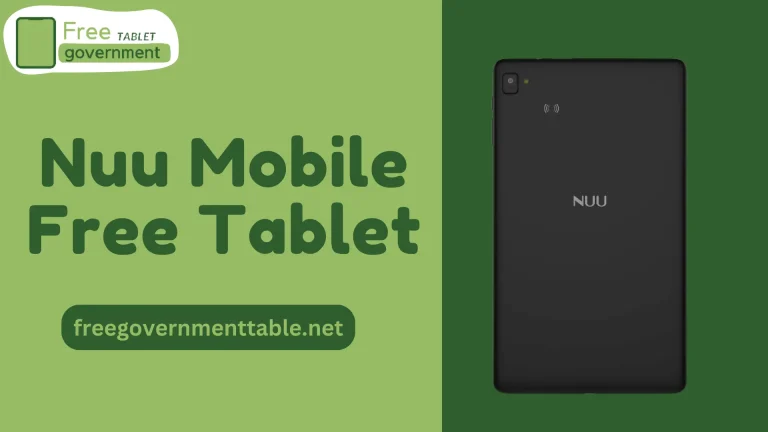 How to Get a Nuu Government Tablet