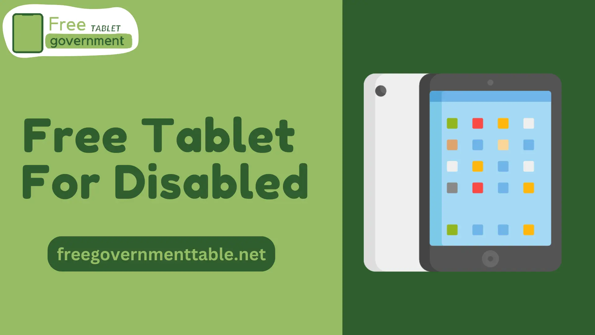 Free Tablet For Disabled 
