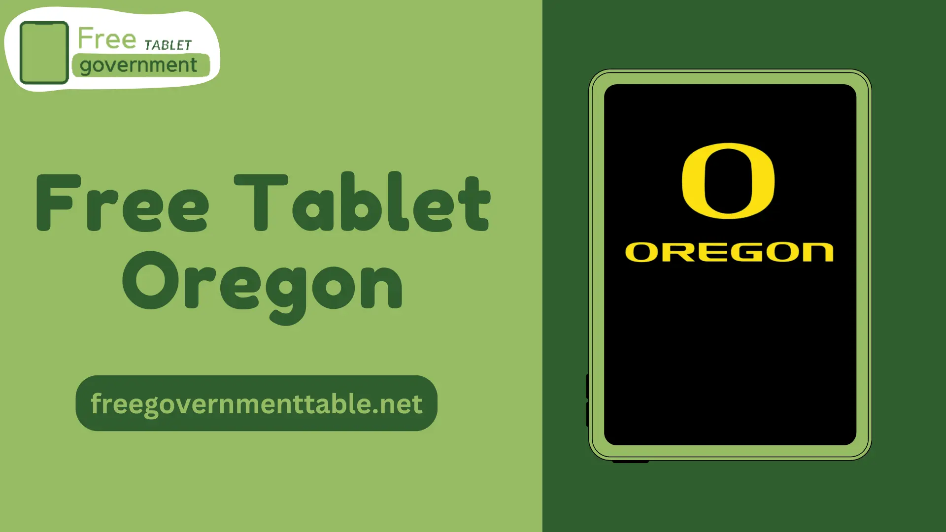 Free Tablet Oregon